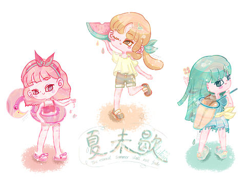 小小系列-夏未歇（個(gè)人主頁-ZNDQ3NzI2MTI=） - 創(chuàng)作習(xí)作 - 站酷設(shè)計(jì)師lilian117原創(chuàng)素材 - 站酷ZCOOL