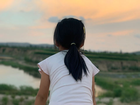 晚霞