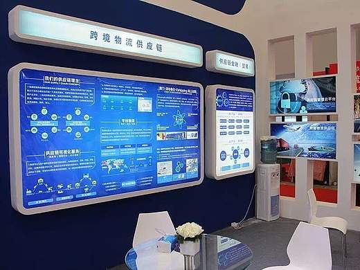 中国海运|一海通 展会活动宣传资料灯箱海报画册视觉设计