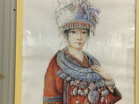 苗族姑娘