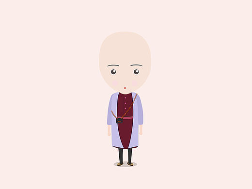 光头小姑娘