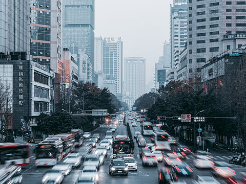 成都 春熙路 清晨 烟火 气息