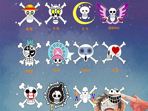 ICON  海贼王手机图标