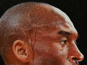 马也国画彩铅水彩视频过程-光辉背后