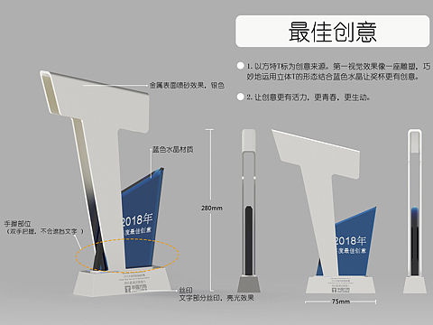 创意奖杯设计