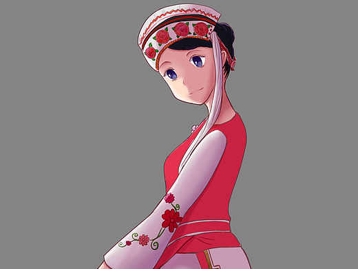 白族少女