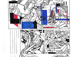 设计基础/构成线稿/手绘/考研视觉传达设计