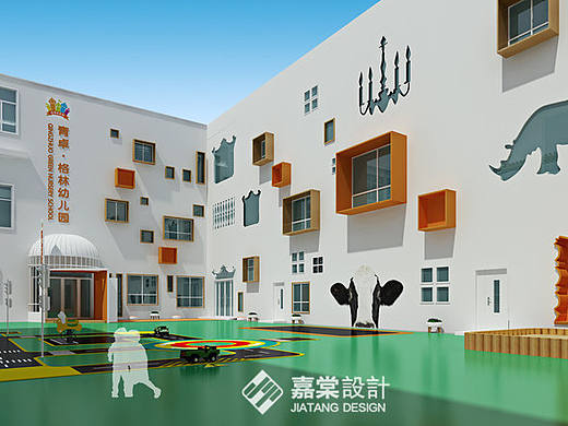幼儿园装修,幼儿园装修设计,郑州幼儿园室内设计公司