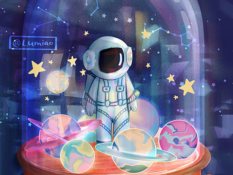 宇宙，星空，和你