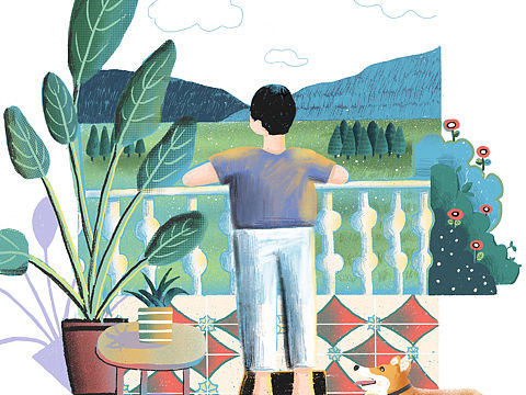 奶奶家的陽臺（個人主頁-ZNDI2NDcwOTY=） - 創(chuàng)作習作 - 站酷設計師F1MING原創(chuàng)素材 - 站酷ZCOOL