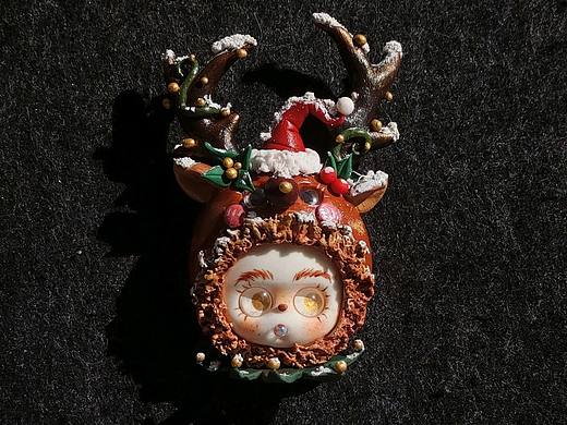 手工作品圣诞麋鹿