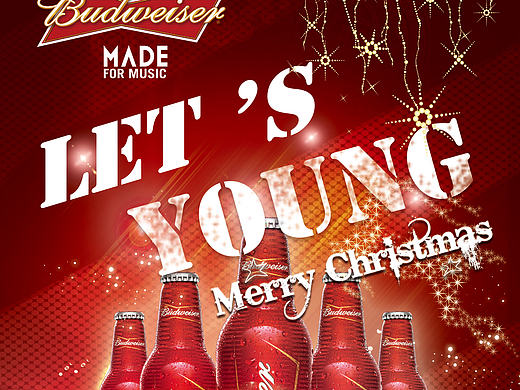 百威啤酒主视觉——2015年作品