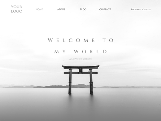 一个超酷的web设计!