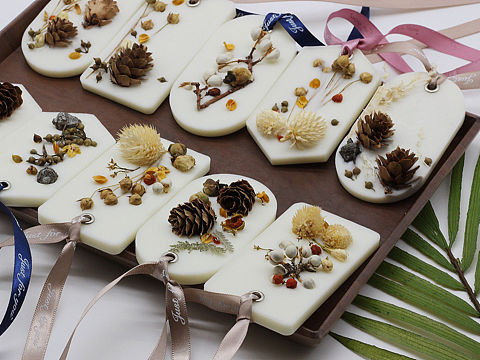 纯手工香薰干花蜡片～