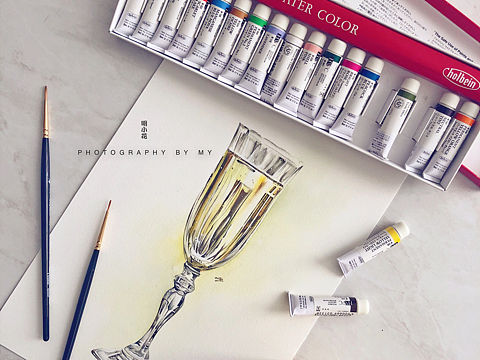 明小花水彩～醉晶瑩～（附全過(guò)程）（個(gè)人主頁(yè)-ZNDczMTk1NjQ=） - 繪畫(huà) - 站酷設(shè)計(jì)師明小花原創(chuàng)素材 - 站酷ZCOOL