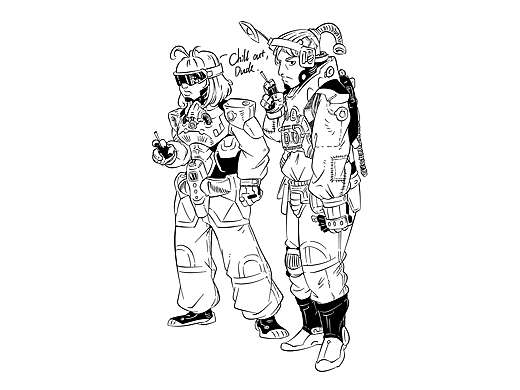 放松点，老伙计