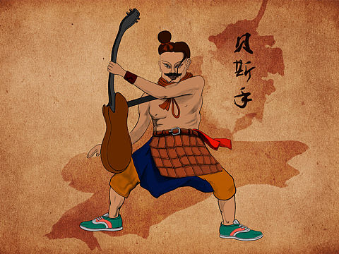 兵马俑人物造型设计