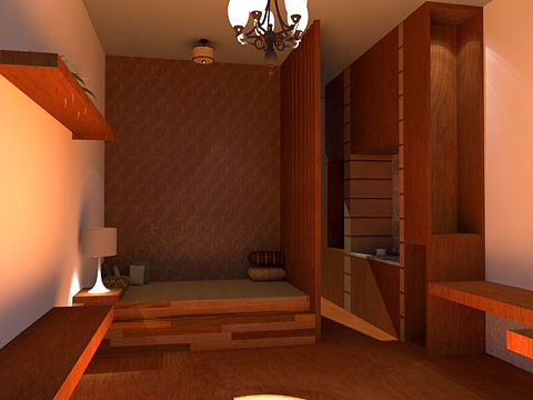 vray for sketching 第一次渲染