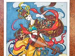 黑白装饰画素材