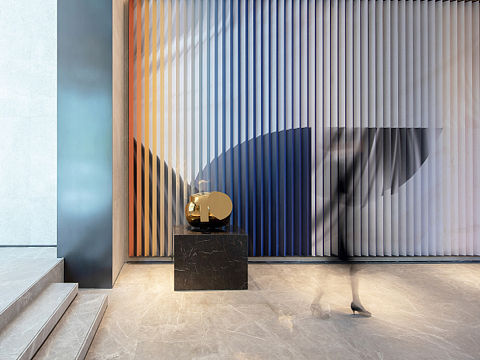 一个售楼处的拍摄