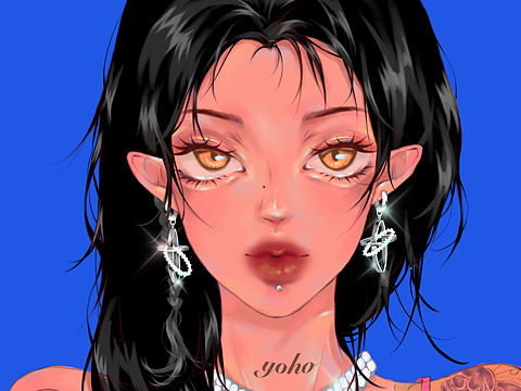 欧美风插画
