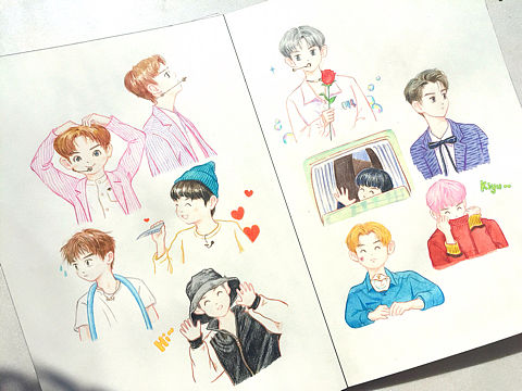 :heartpulse:头像小练习[billd举哑铃]（个人主页-ZMjc0MzA2MzI=） - 创作习作 - 站酷设计师衣休Yuki原创素材 - 站酷ZCOOL