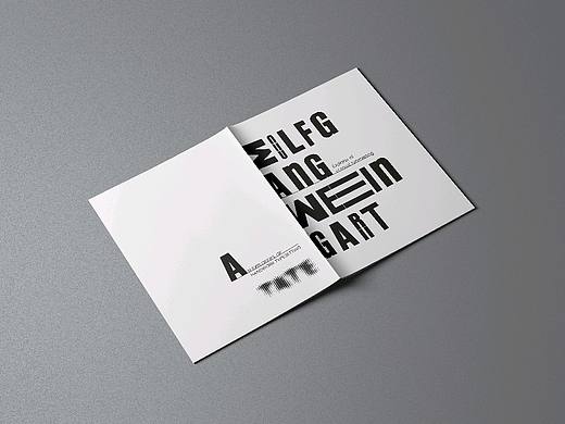 Wolfgang Weingart的展覽宣傳冊(cè)設(shè)計(jì)（個(gè)人主頁(yè)-ZMzI0OTY2NTI=） - 宣傳物料 - 站酷設(shè)計(jì)師萬(wàn)金萍原創(chuàng)素材 - 站酷ZCOOL