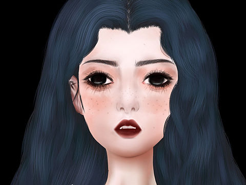 #手绘板# #初学# #临摹# #手绘# #插画#