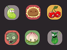 植物大戰(zhàn)僵尸主題圖標(biāo)