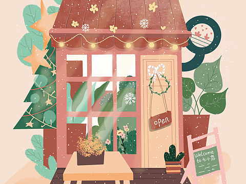 小房子（个人主页-ZNDc4NTMzMzY=） - 商业插画 - 站酷设计师七小言原创素材 - 站酷ZCOOL