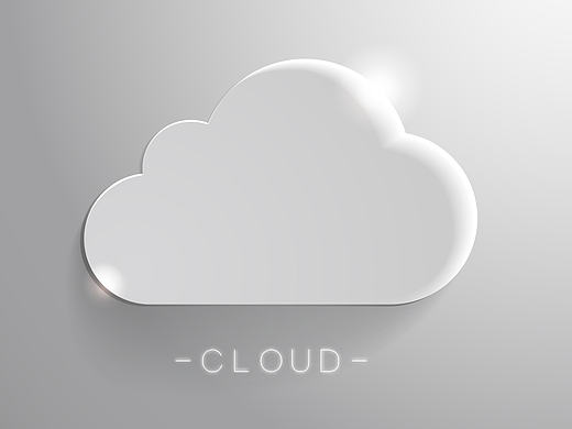 一朵轻质感的云