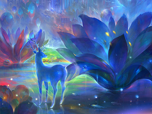 梦-十一月 插画教程