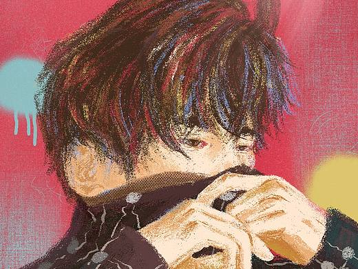 易烊千玺procreate