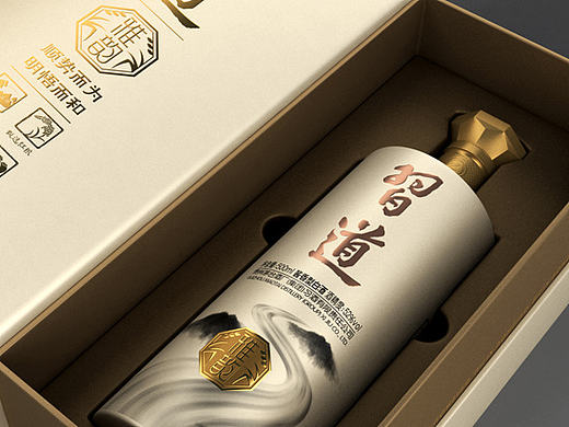 习道酒包装设计