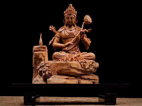 老山檀香，文殊菩萨