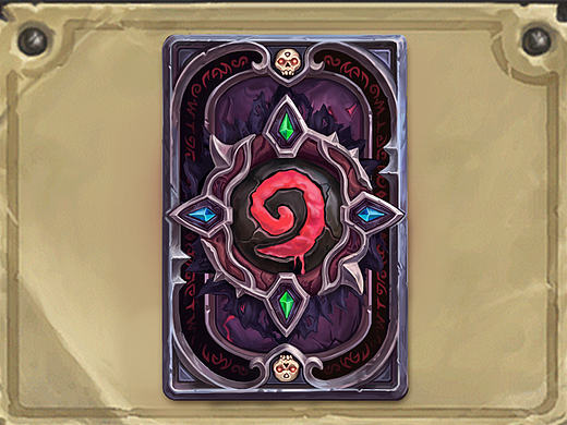 Darktong个人作品炉石传说卡背希尔瓦纳斯 游戏UI