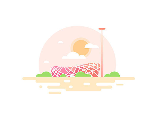 风景插画合集