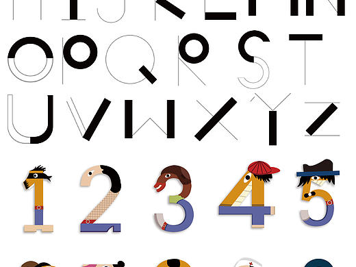 字母与数字设计