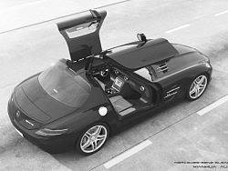 VRAY渲染SLS AMG 