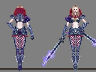 韩式欧美女战士