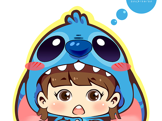 史迪仔&皮卡丘情侣头像