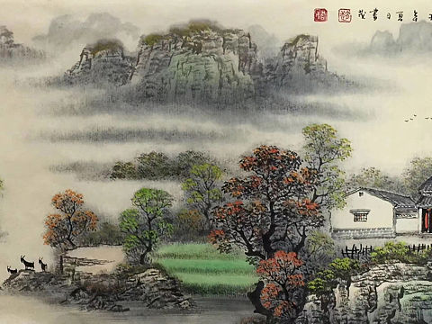 职业画家赵书茂