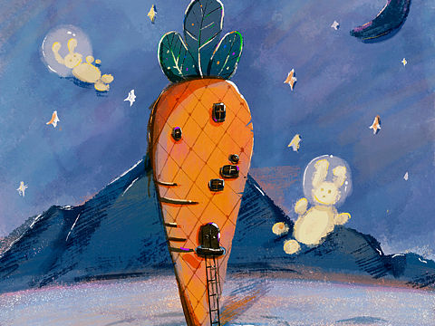 蘿卜房（個人主頁-ZNTAyMDM4MDg=） - 兒童插畫 - 站酷設(shè)計師煲仔魚原創(chuàng)素材 - 站酷ZCOOL