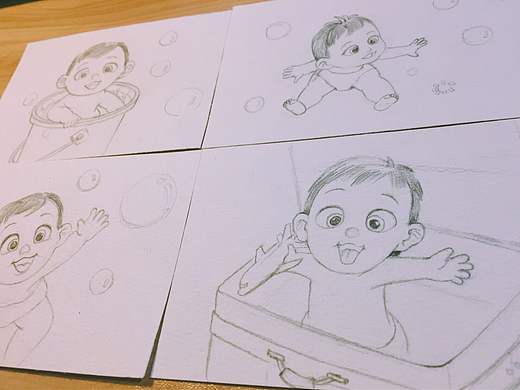 鉛筆畫（個人主頁-ZMjE0MDI1OTY=） - 繪畫 - 站酷設(shè)計(jì)師looovelyday原創(chuàng)素材 - 站酷ZCOOL