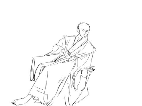 #速写60天挑战赛# DAY49@速写班长 