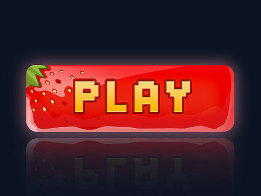 草莓按钮-练习（个人主页-ZMTc5NDY2MjA=） - 图标 - 站酷设计师TINDADA原创素材 - 站酷ZCOOL