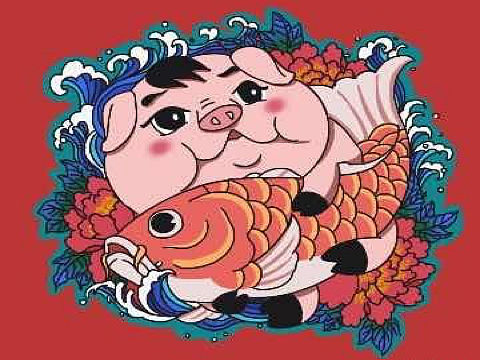 犹抱鲤鱼 半遮肉！（个人主页-ZMzMzMTU0NzI=） - 创作习作 - 站酷设计师方兵小彭原创素材 - 站酷ZCOOL