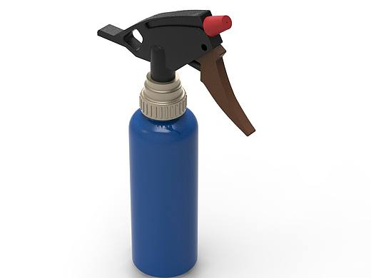 纪念第一个建模的喷壶