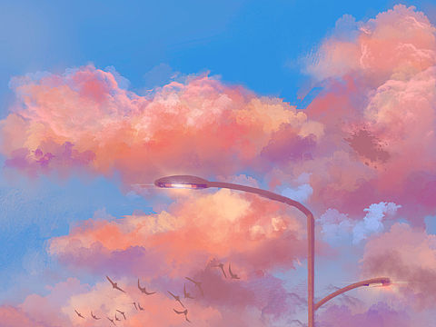 插画保姆级教程｜梦境中的粉红（个人主页-ZNTk0ODYwNDQ=） - 商业插画 - 站酷设计师Z047201082原创素材 - 站酷ZCOOL