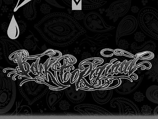 BACK TO ORIGINAL chicano lettering（个人主页-ZMTI3NjE4ODA=） - 字体/字形 - 站酷设计师呼延良澔ansr原创素材 - 站酷ZCOOL